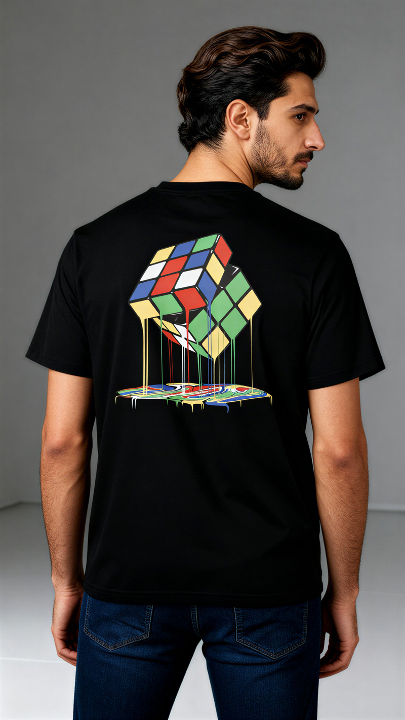 חולצת רוביק – Melting Cube